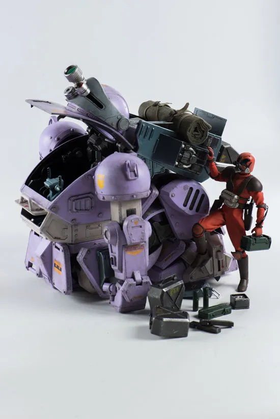 Armored Trooper Votoms 3A Scopedog <Melquiya color> & Parachute Sack