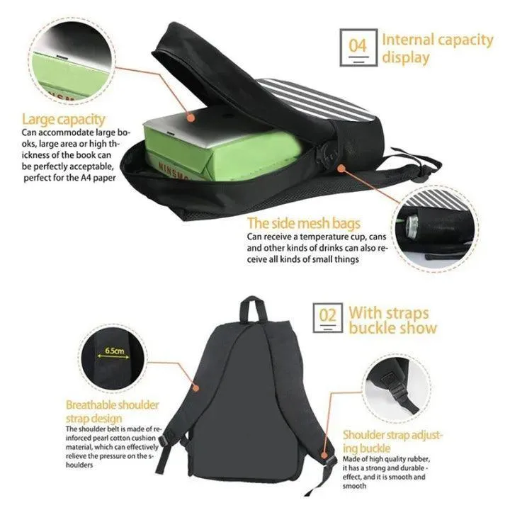 BTS Army Backpack With Laptop Partition Digital Printed Bag