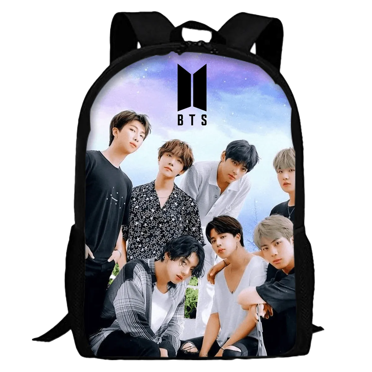 BTS Army Backpack With Laptop Partition Digital Printed Bag