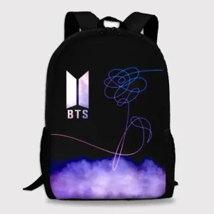 BTS Love Yourself Backpack with Laptop Partition Digital Printed Bag