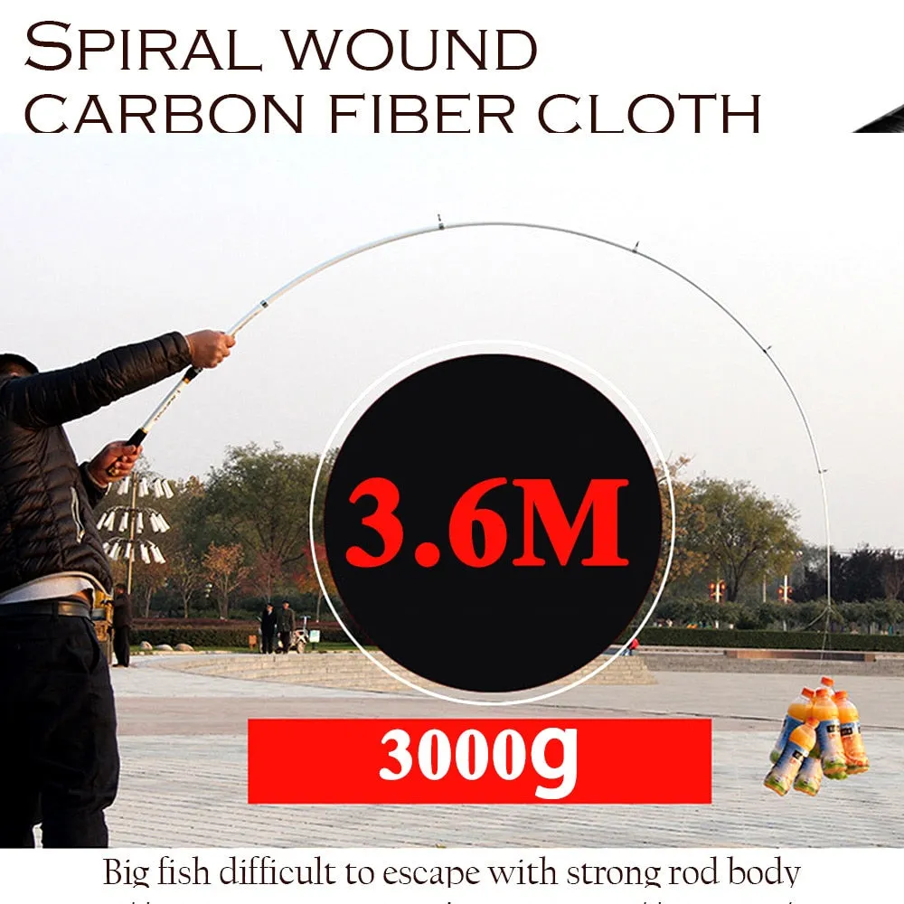 Carbon Fiber Telescopic Fishing Rod