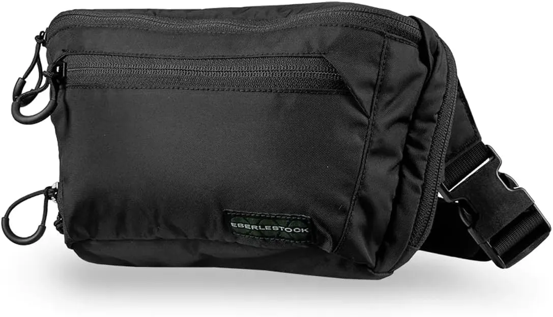 Eberlestock Bando Bag - Tactical Men's Fanny Pack w/Adjustable Waist Belt, Zippered Pockets, Compact Lightweight Belt Bag