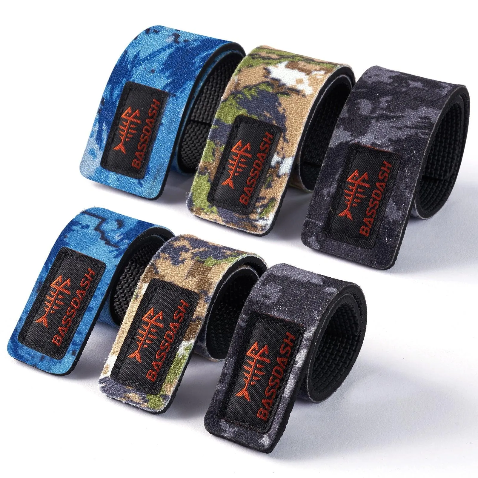 Fishing Rod Straps 6-Pack