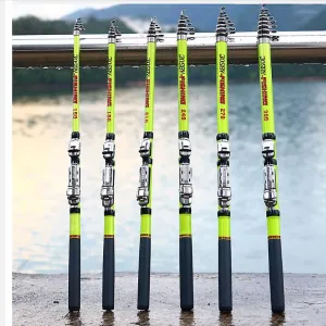 Fishing Rods Telescopic Rock Fishing Rod mini Travel Reel Seat