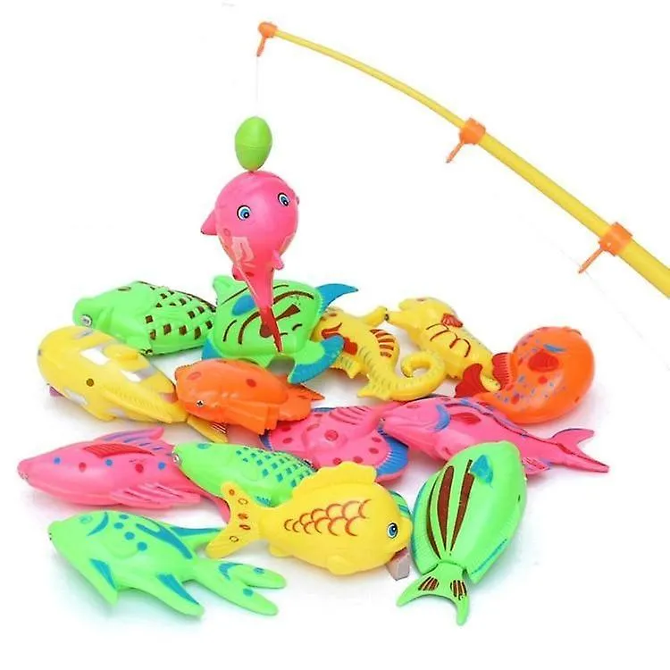 Fishing Toys Magnetic Fishing Toy simulation Telescopic Rod And Fishes