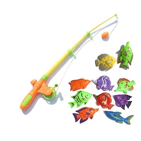 Fishing Toys Magnetic Fishing Toy simulation Telescopic Rod And Fishes