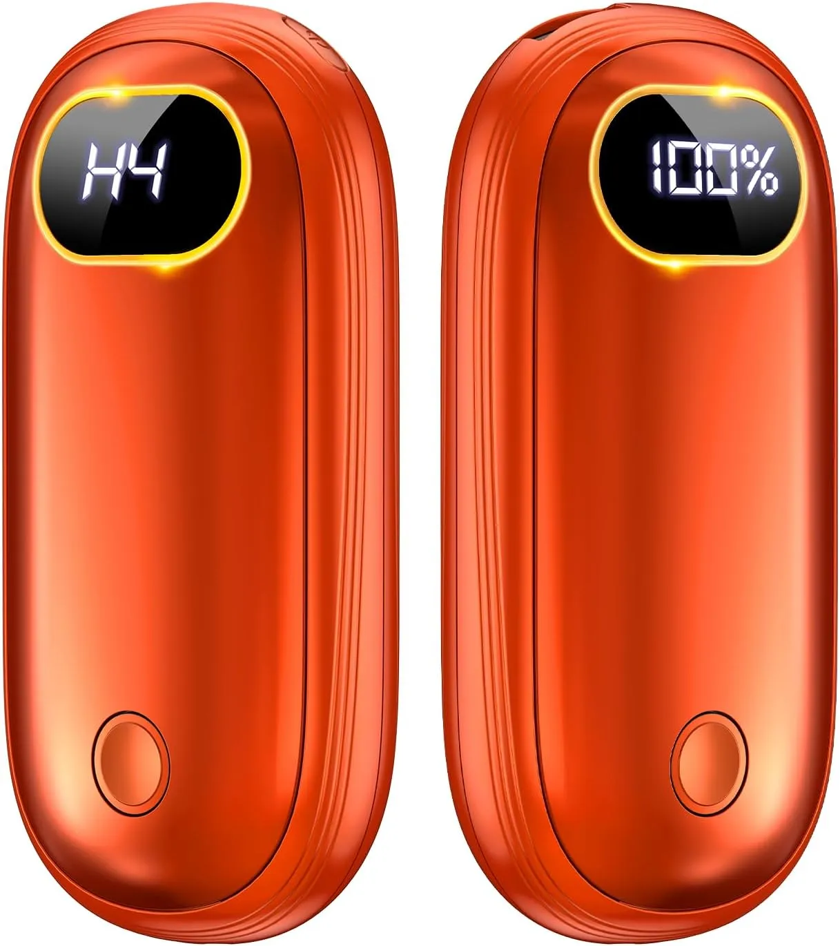 Hand Warmers Rechargeable - 14000mAh Electric Hand Warmers Rechargeable 2 Pack Heat Up to 131 with 18Hrs Warmth, Reusable Electronic Portable Pocket Heater for Women Man Golf Raynauds Camping