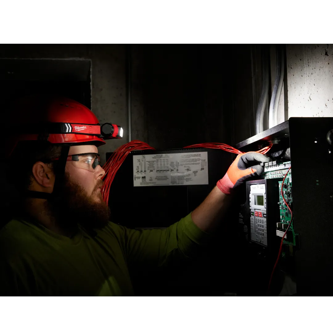 Headlamp - Milwaukee REDLITHIUM™ USB Hard Hat Headlamp, 2163-21