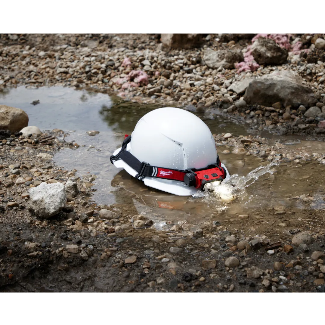 Headlamp - Milwaukee REDLITHIUM™ USB Hard Hat Headlamp, 2163-21