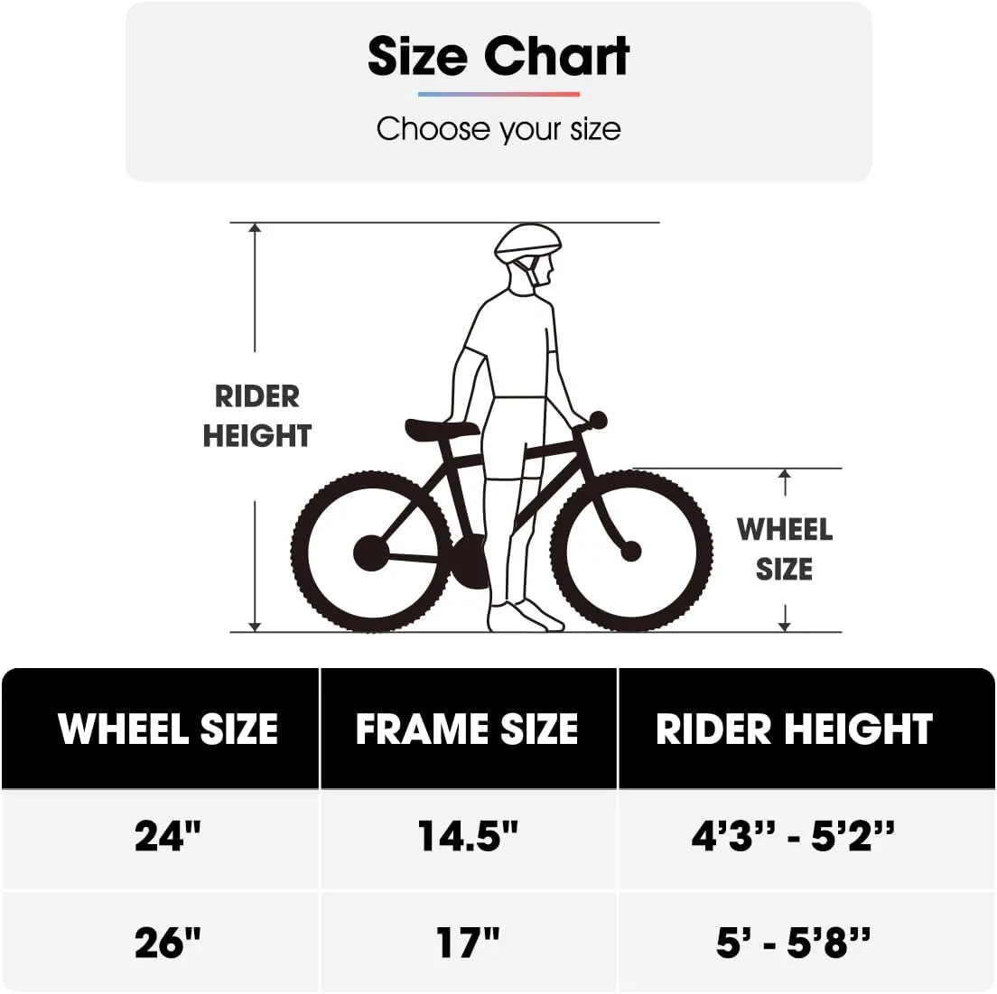 HILAND 24 26 inch Mountain Bike for Men Women, 18 Speeds High-Carbon Steel Frame, Sport Cycling MTB Bicycle for Adult
