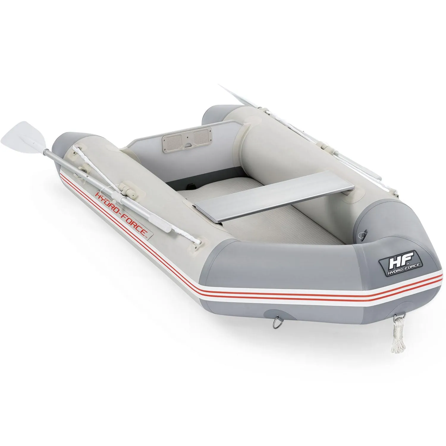 Inflatable Boat (2 Oars & Air Pump)