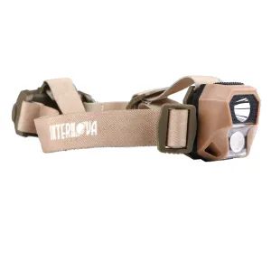 Internova Battery Powered LED Headlamp with Spotlight and Red Light