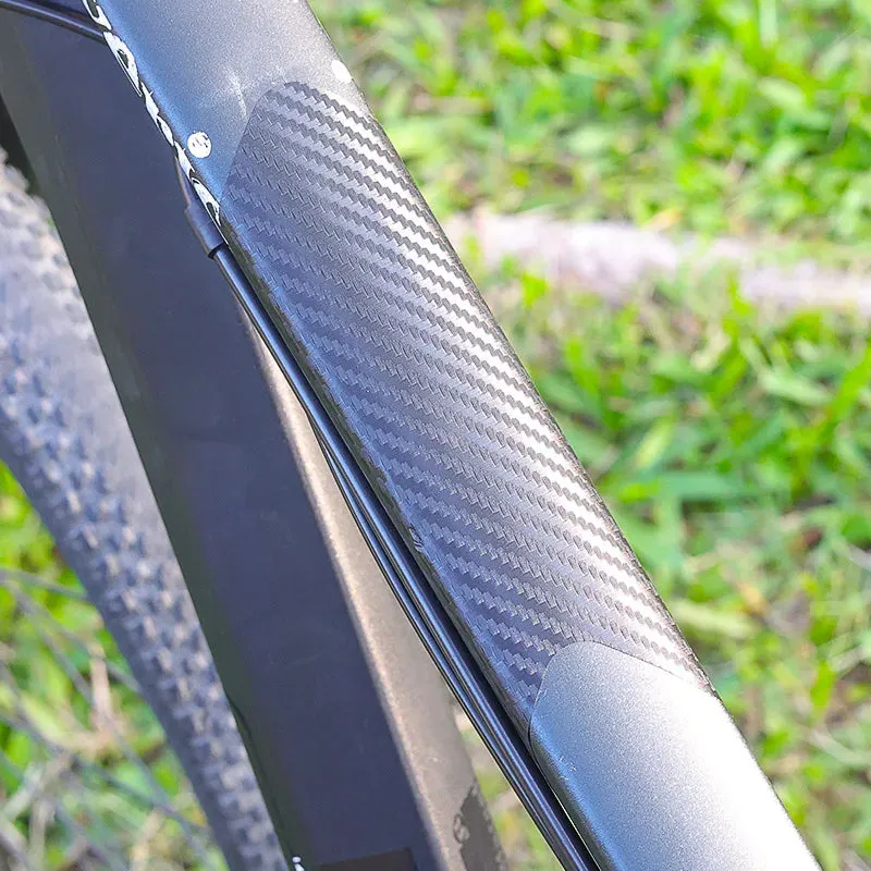 Lebycle Front Fork Decals Bicycle MTB Road Rock Stickers Bike Racing Cycling carbon fibre Protect Film Kit