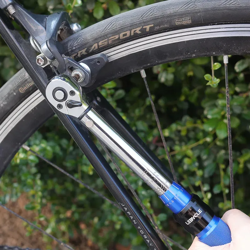 Lebycle Mtb Road bike accessories Wheel Torque Wrench 15pcs Adjustable 2-24N.m Digital Torque Wrench