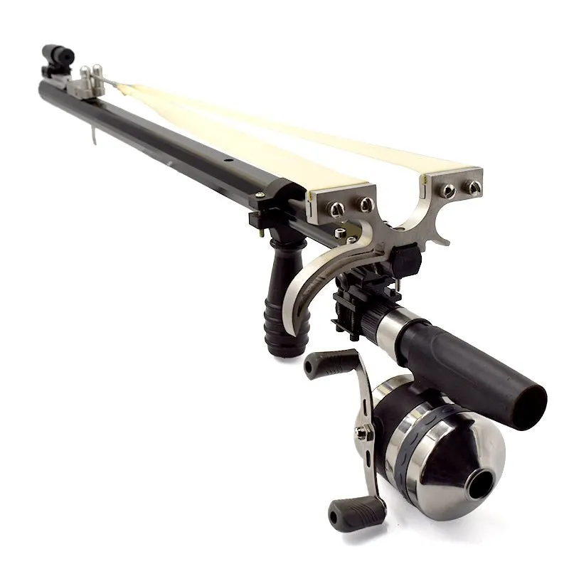 LR3 Black Long Rod With Telescope Sight And Metal Reel