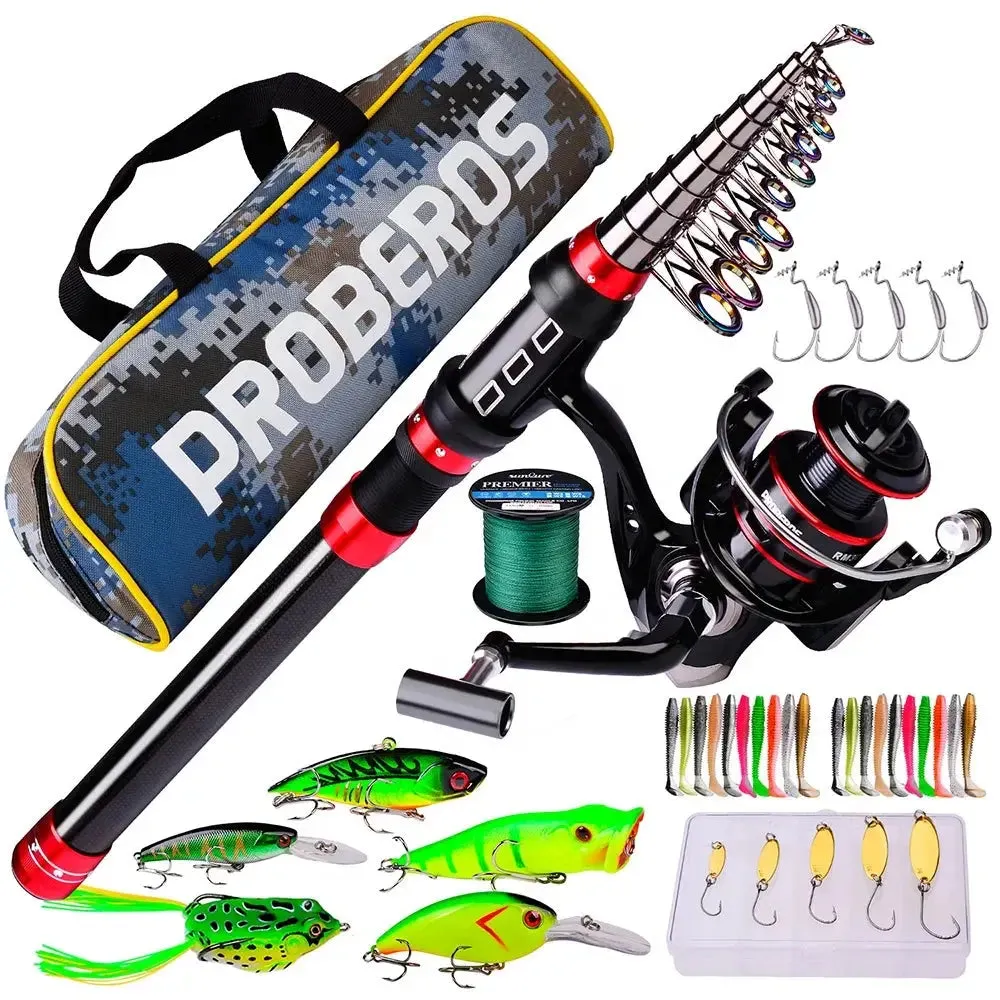 Lureswholesale® Fishing Rod and Reel Combo Kits