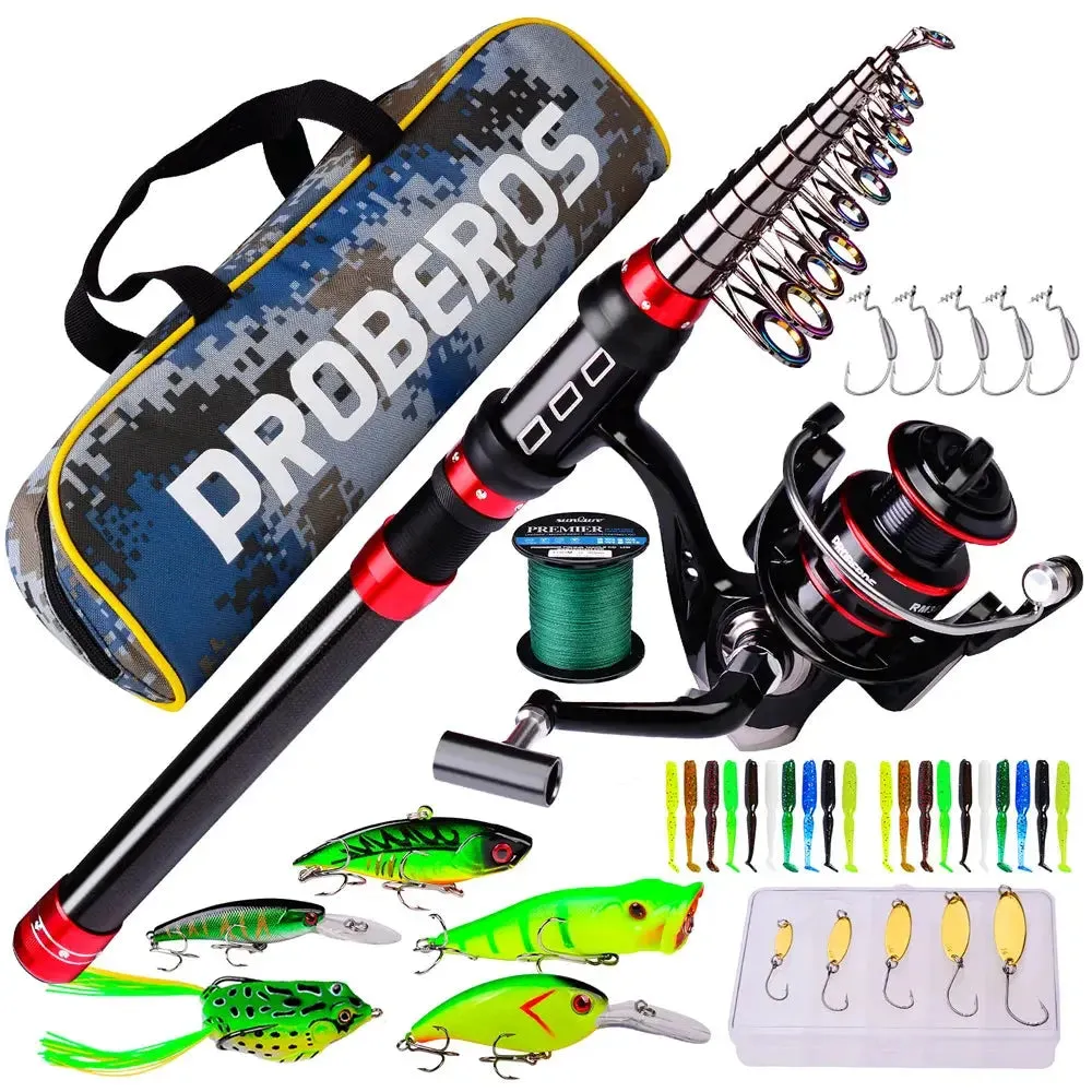 Lureswholesale® Fishing Rod and Reel Combo Kits