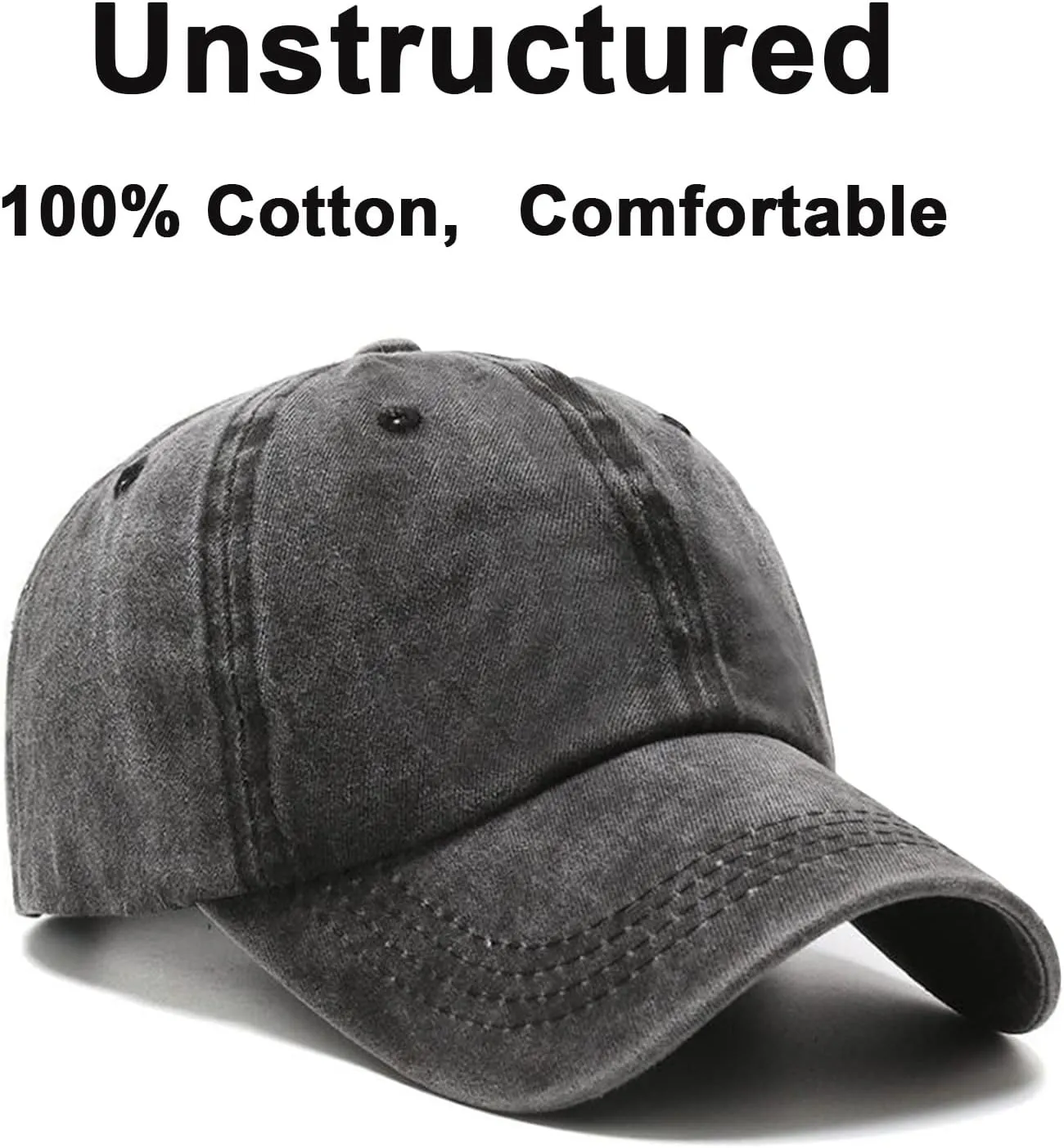 NPJY Baseball Cap Golf Dad Hat Adjustable Original Classic Low Profile Cotton Hat Unconstructed Plain Cap Men Women