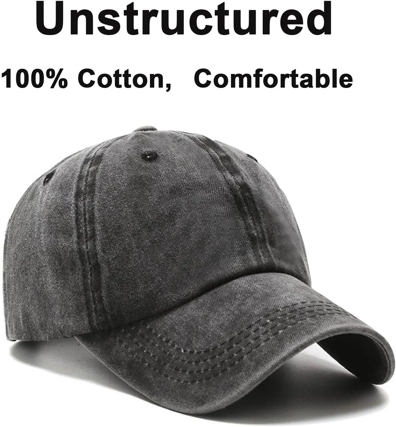 NPQQUAN Original Classic Low Profile Baseball Cap Golf Dad Hat Adjustable Cotton Hats Men Women Unconstructed Plain Cap
