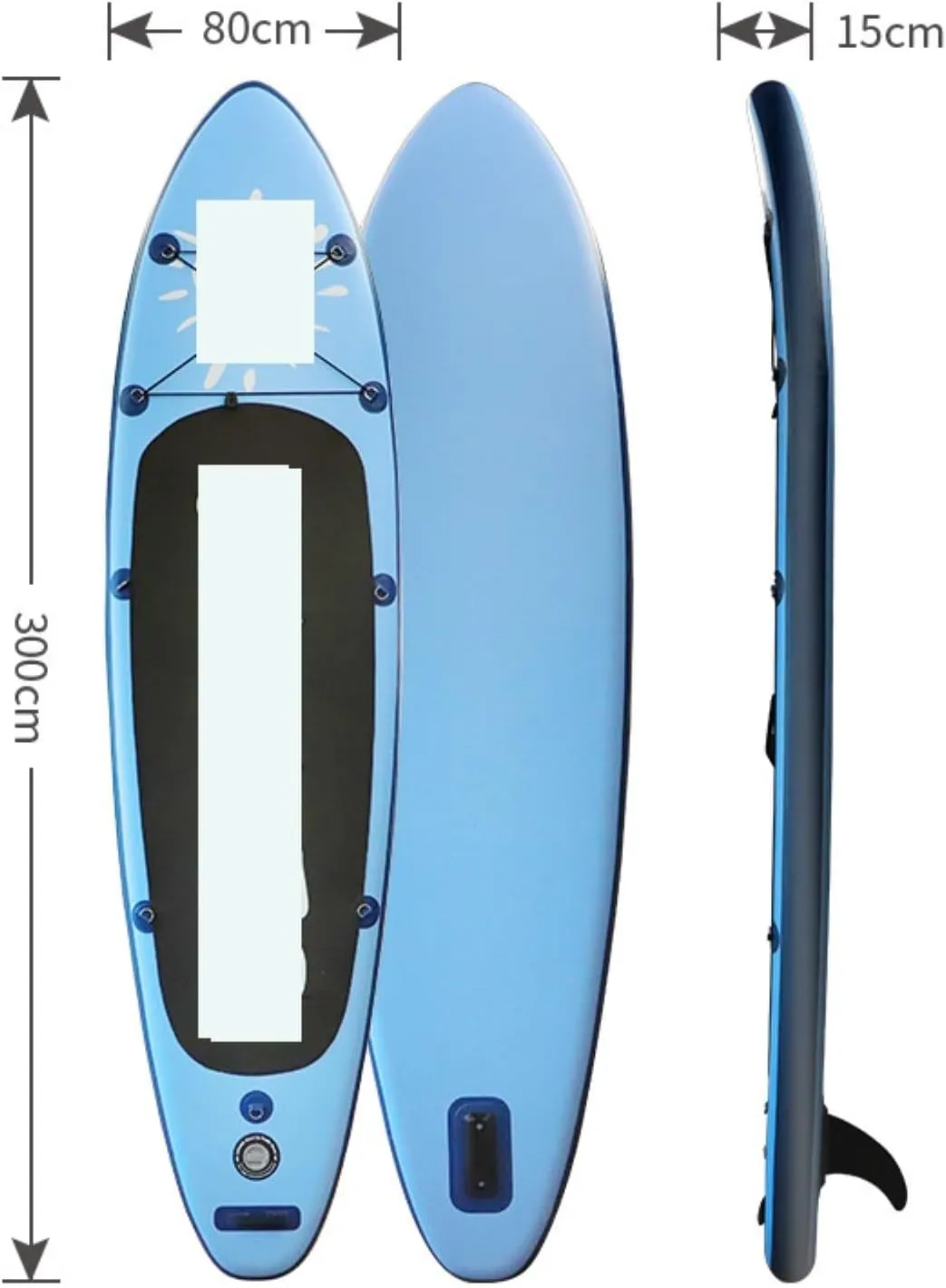 Paddleboard Paddle Board Surfing Board Set Seaside Adult Standing Surfing Board Water Skiing and Paddling Board Inflatable Paddle Board