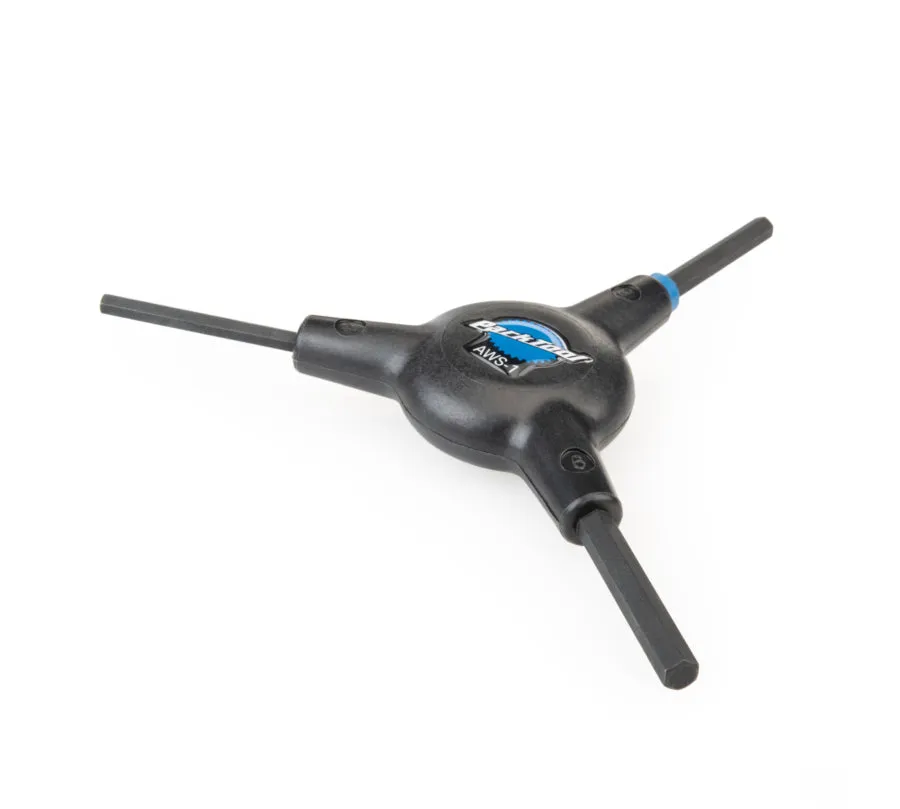 Park Tool Three-Way Allen Hex Wrench AWS-1  -Live4Bikes