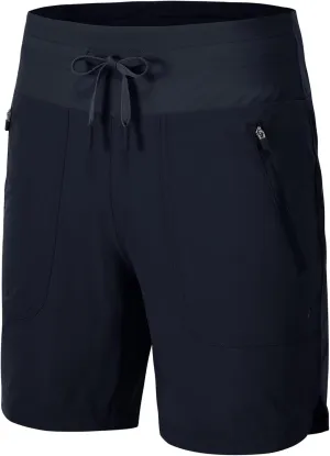 Rdruko Women's Swim Board Shorts with Liner 7" High Waisted UPF 50  Beach Trunks Shorts