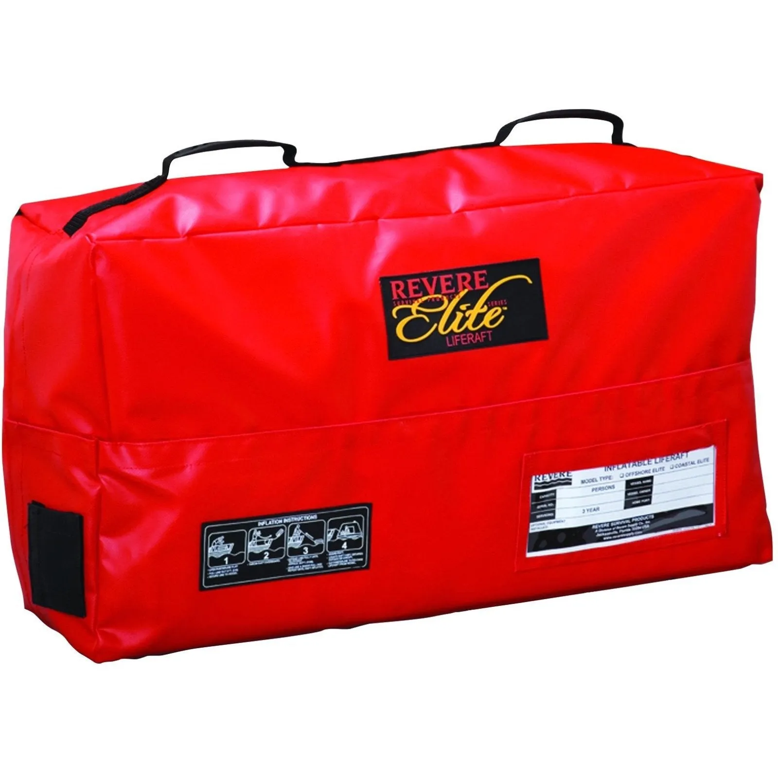 Revere Offshore Elite™  Life Raft, 4-8 Person