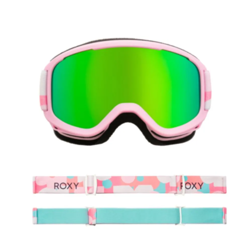 Roxy Sweetpea Girls Ski Goggles - Prima/Green