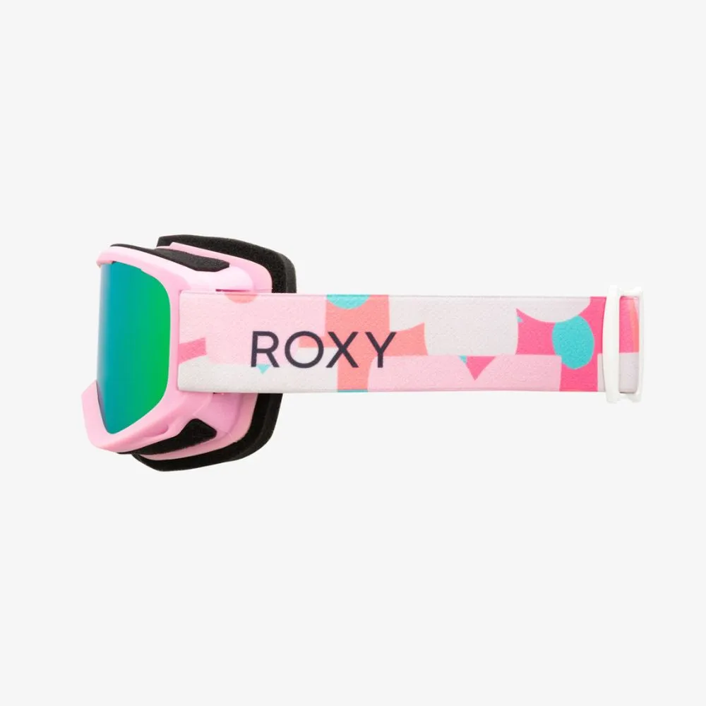 Roxy Sweetpea Girls Ski Goggles - Prima/Green