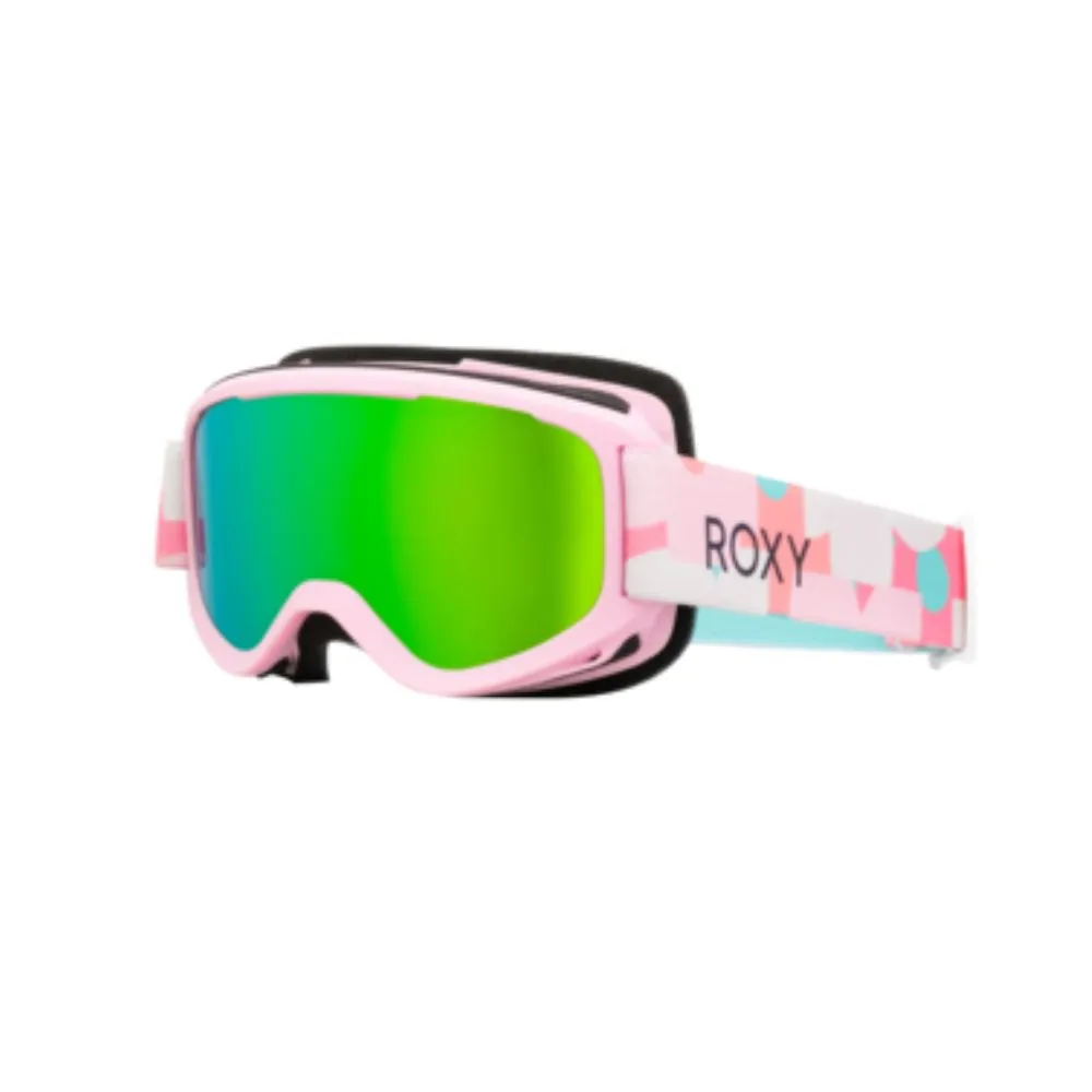 Roxy Sweetpea Girls Ski Goggles - Prima/Green