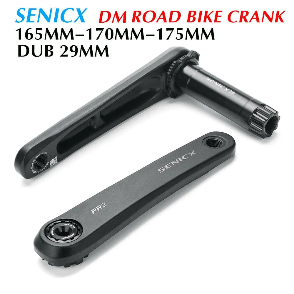 SENICX PR2 GXP Road bike 2 x 10 /11/12 Speed Crank 165mm/170mm / 175mm for Road Folding Bike