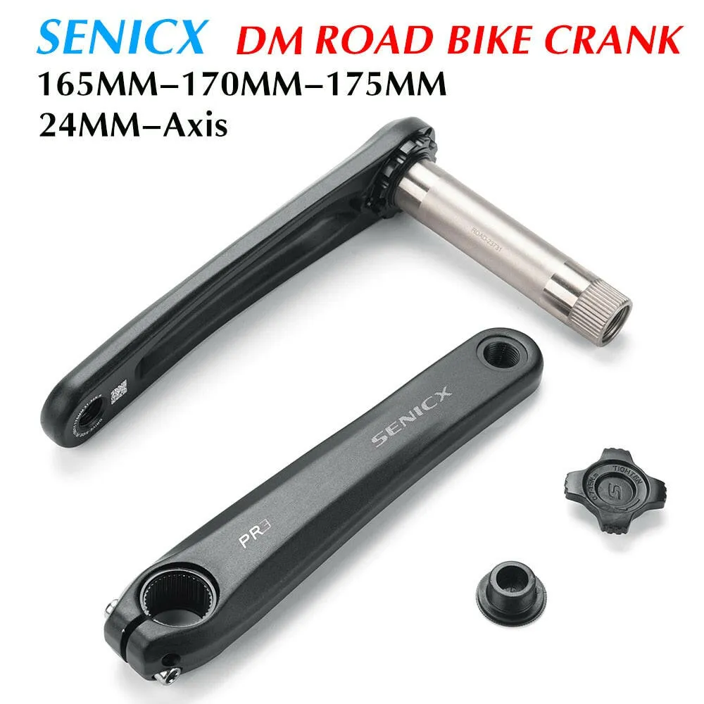 SENICX PR2 GXP Road bike 2 x 10 /11/12 Speed Crank 165mm/170mm / 175mm for Road Folding Bike