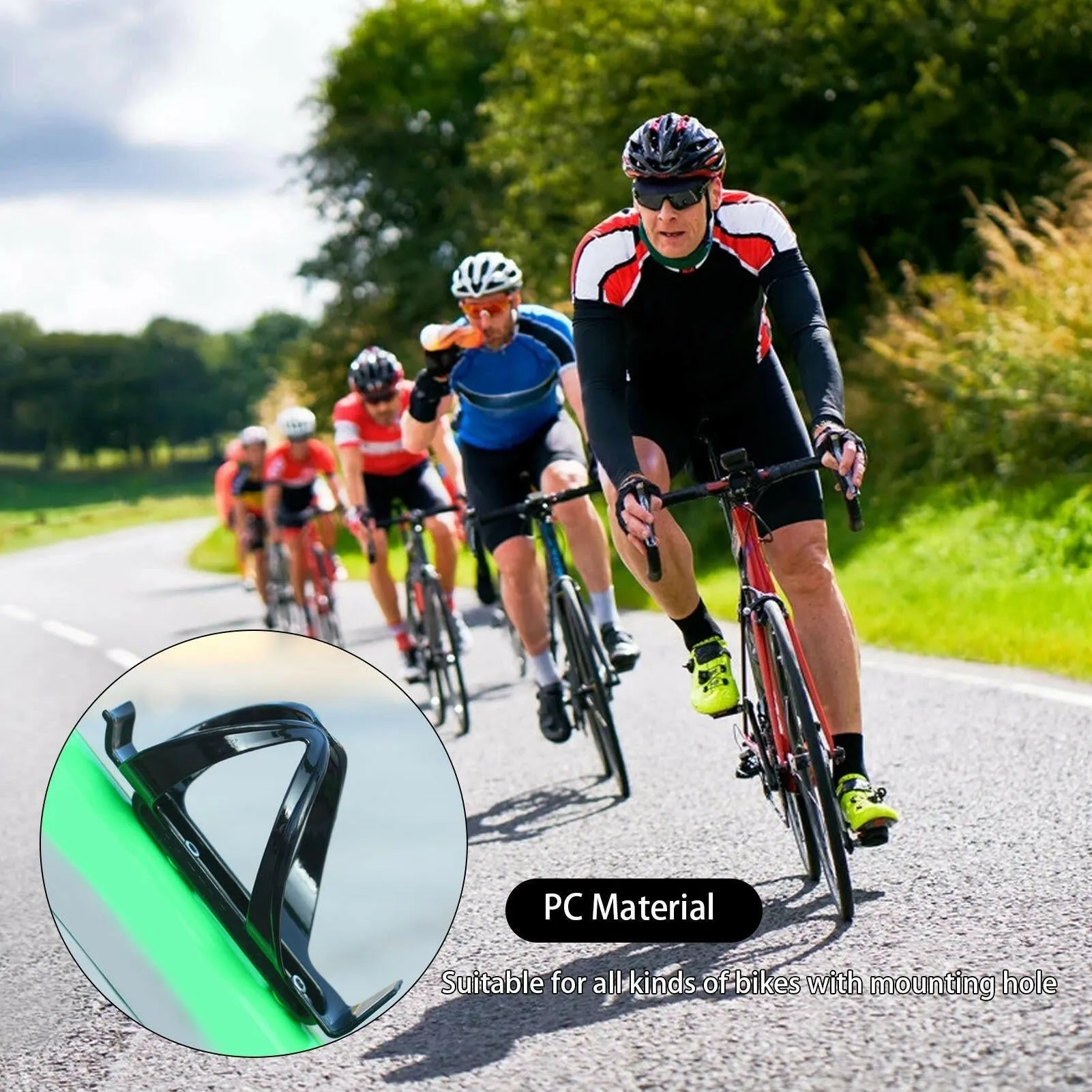 Water Bottle Holder Bike Cup Holder for Bike Bicycle Water Bottle Cage Road Cycling Bottle Holder Bike Kettle Support Stand Drink Cup Rack for Road Bikes Mountain Bikes