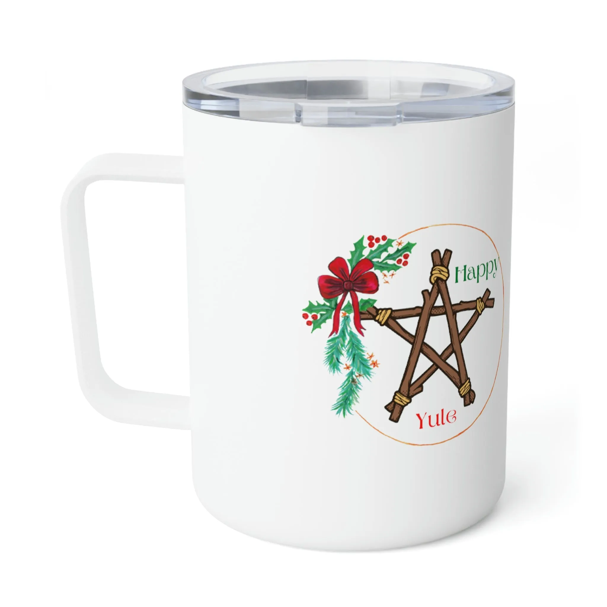 yule Insulated Coffee Mug, 10oz