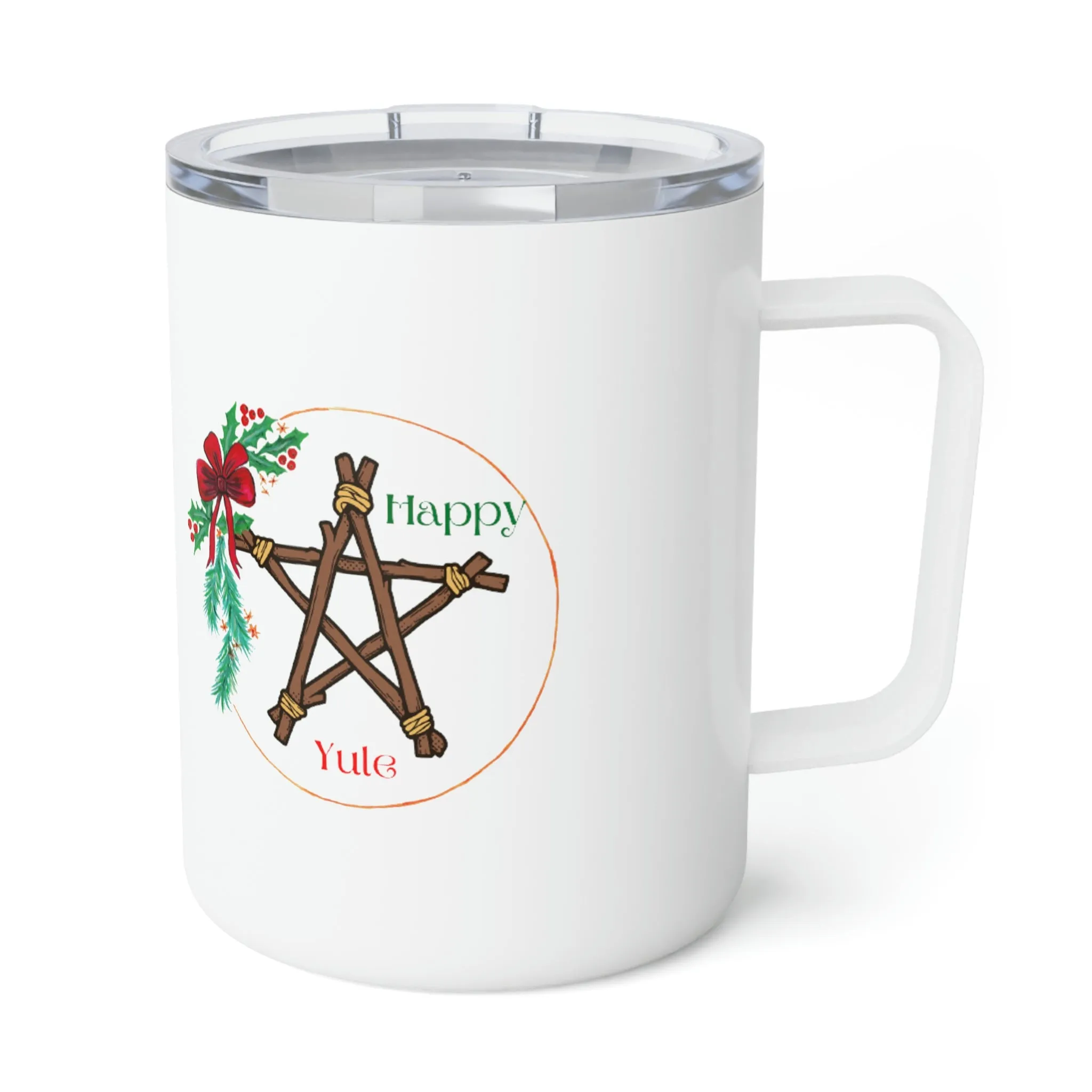 yule Insulated Coffee Mug, 10oz