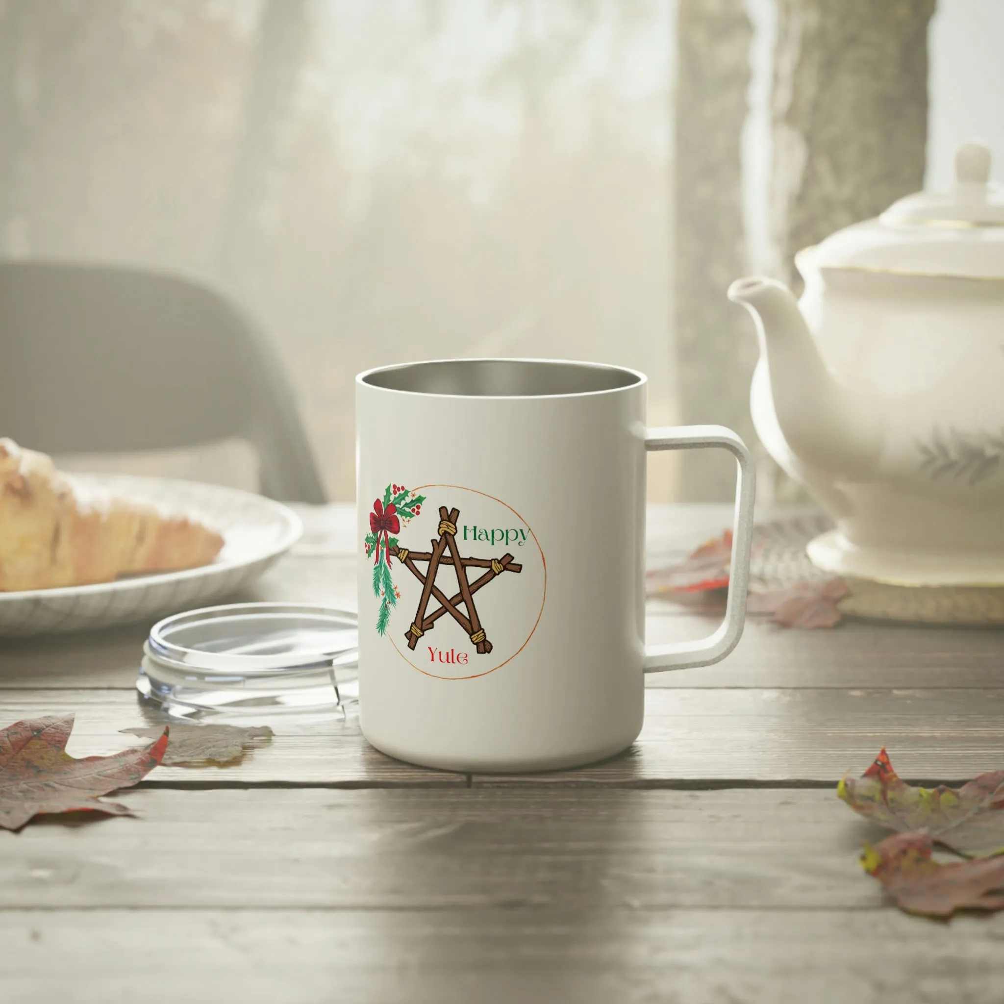 yule Insulated Coffee Mug, 10oz